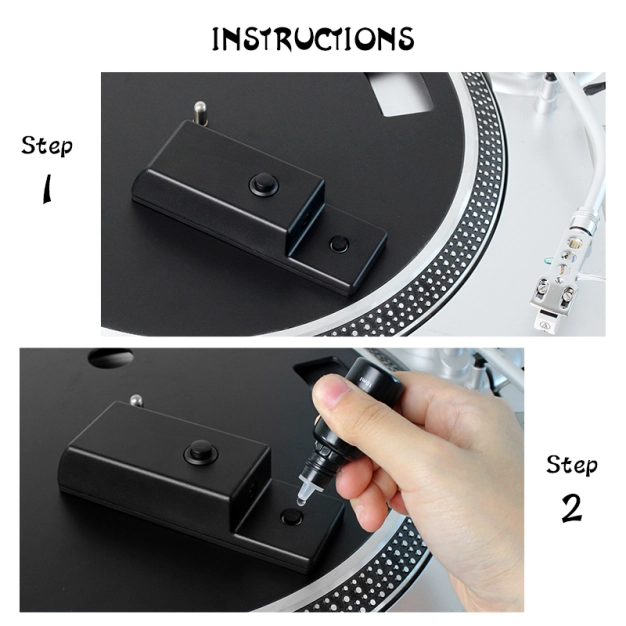 Електронна щітка для чищення голки Goka Electronic Stylus Brush