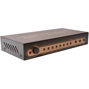 AirBase K-SP124KA V2.0 - HDMI спліттер 1×2 з аудіоекстрактором, 4K HDR