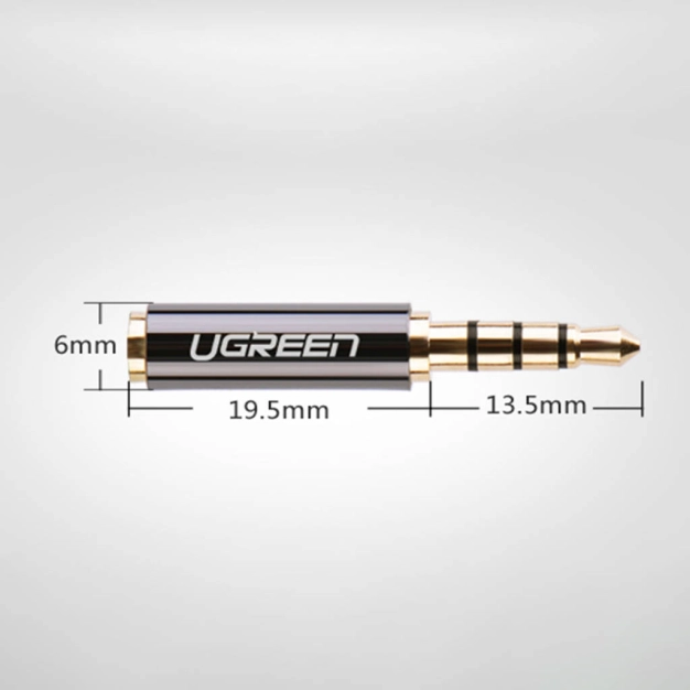 Аудіо перехідник Ugreen 3.5 мм Male - 2.5 мм Female Adapter 20501