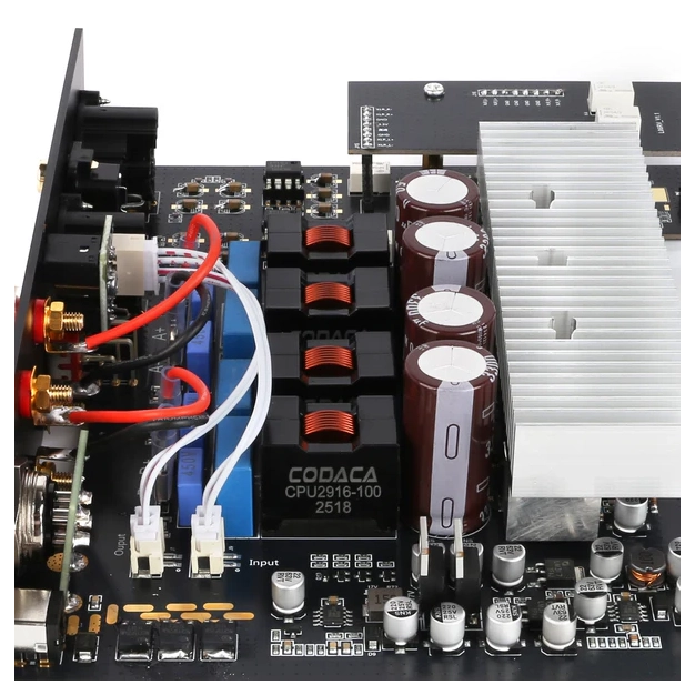 Підсилювач потужності FX-AUDIO L06 Black – 2×300Вт, повністю балансний