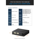 Підсилювач потужності FX-AUDIO L06 Black – 2×300Вт, повністю балансний