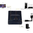 AirBase K-0058M1 - HDMI 2.1 аудіоекстрактор 8K HDR з ARC і SPDIF