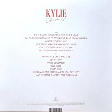 Kylie Minogue – Kylie Christmas — Вінілова платівка (LP, 2022 Reissue)