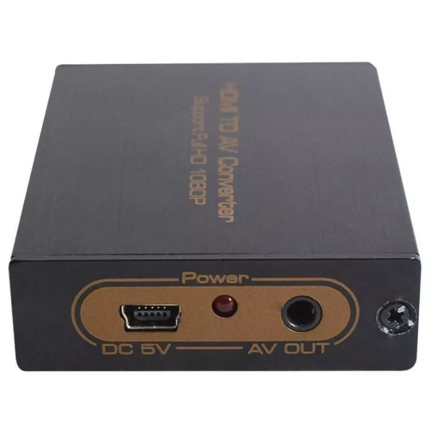 AirBase K-0006M1 — HDMI → AV (RCA) конвертер NTSC/PAL