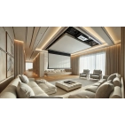 Екран Elite Screens ITE106HW3-E24 106" CineWhite, In-Ceiling, Tab-Tension