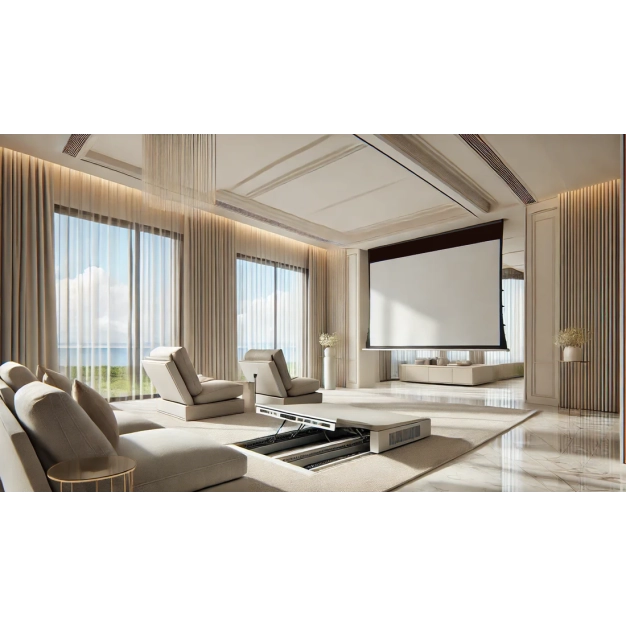 Екран Elite Screens ITE106HW3-E24 106" CineWhite, In-Ceiling, Tab-Tension