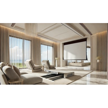 Екран Elite Screens ITE106HW3-E24 106" CineWhite, In-Ceiling, Tab-Tension