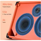 Такстар OP-7 Orange — Портативна акустика 100Вт з акумулятором 6+ годин роботи та Bluetooth 5.0