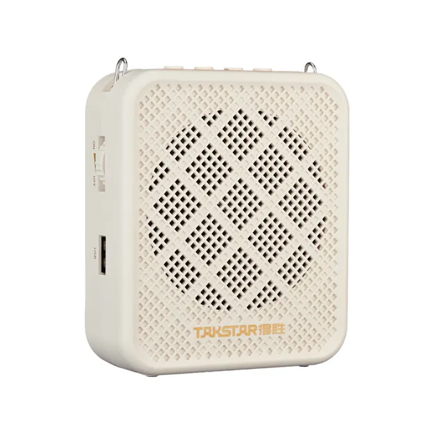 Takstar E150S WHITE — портативний голосовий підсилювач для викладання, екскурсій та презентацій.