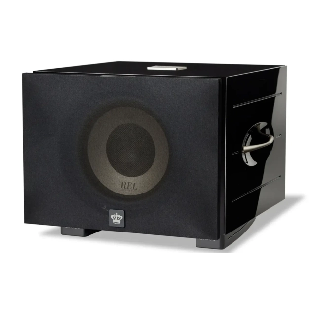 REL S/850 Piano Black Lacquer - активний сабвуфер 850 Вт для Hi-Fi та кінотеатру