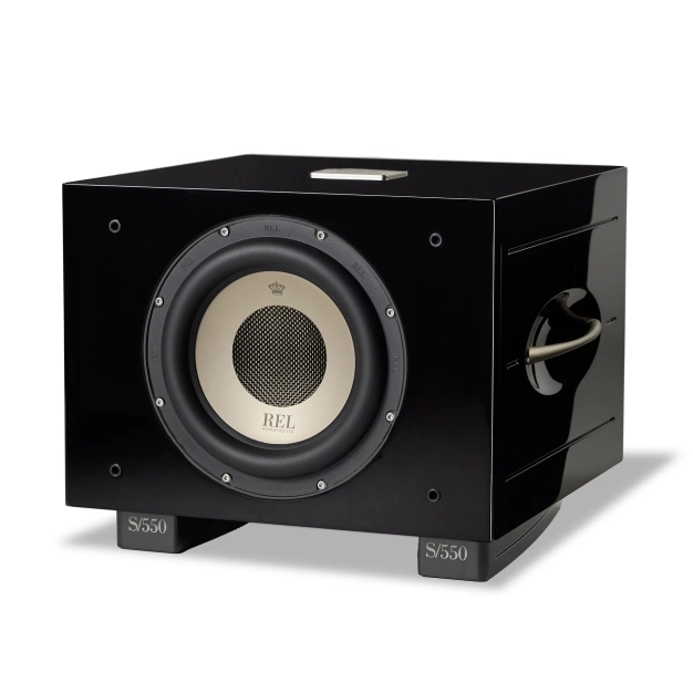 Сабвуфер REL S/550 в обробці Piano Black Lacquer для Hi-Fi систем