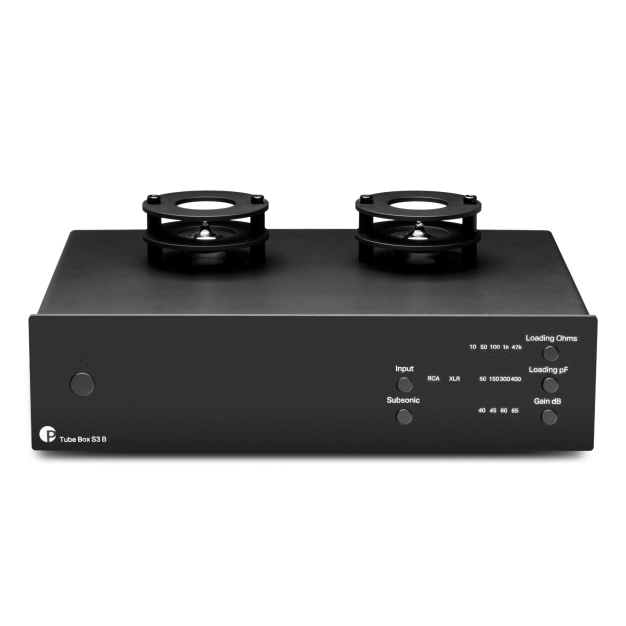 Фонокоректор Pro-Ject Tube Box S3 B Black — ламповий звук