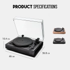 Argon Audio TT Signature Dark Cherry – вініловий програвач