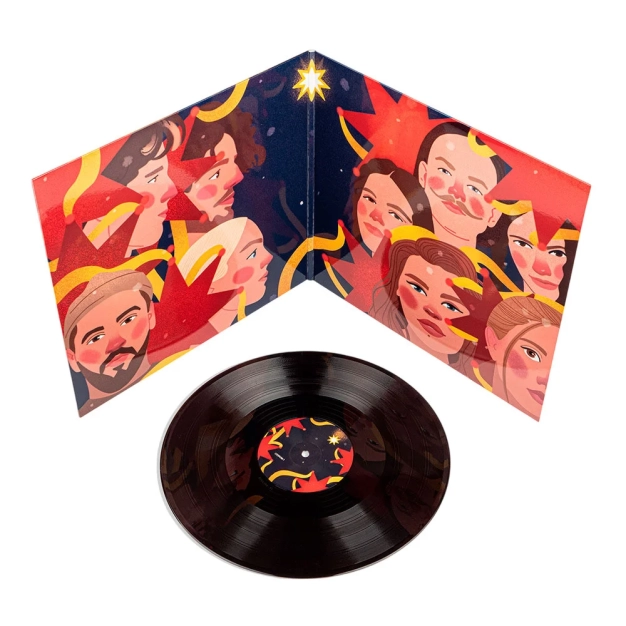 ROXOLANA настрій: колядувати LP Deep Dark Red — вініл