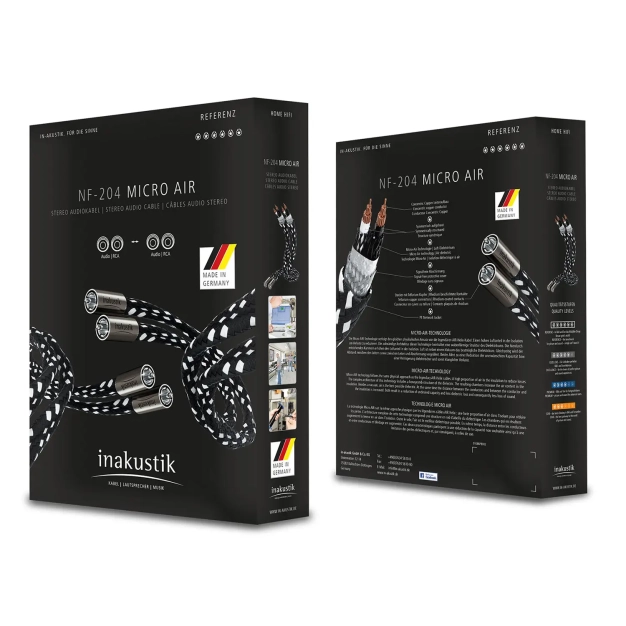 Inakustik Micro AIR RCA 1,0 м - міжблочний кабель.