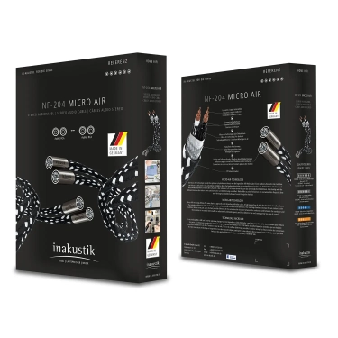 Inakustik Micro AIR RCA 1,0 м - міжблочний кабель.