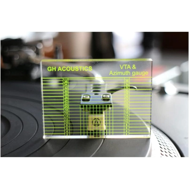 Шаблон налаштування VTA та азимуту картриджа GH Acoustics