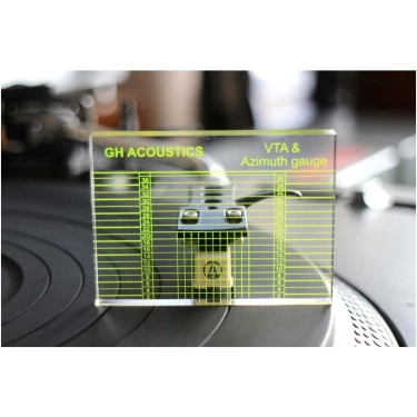 Шаблон налаштування VTA та азимуту картриджа GH Acoustics
