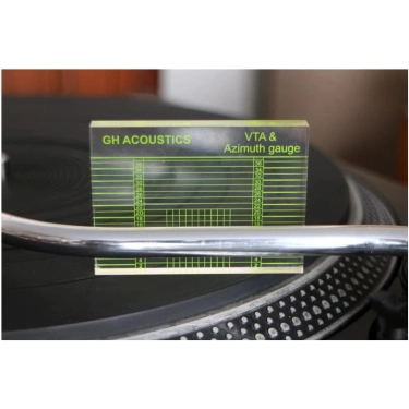 Шаблон налаштування VTA та азимуту картриджа GH Acoustics