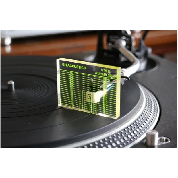 Шаблон налаштування VTA та азимуту картриджа GH Acoustics
