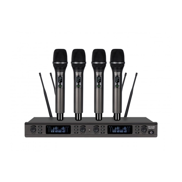Радіосистема DV audio MGX-444H з 4 мікрофонами UHF