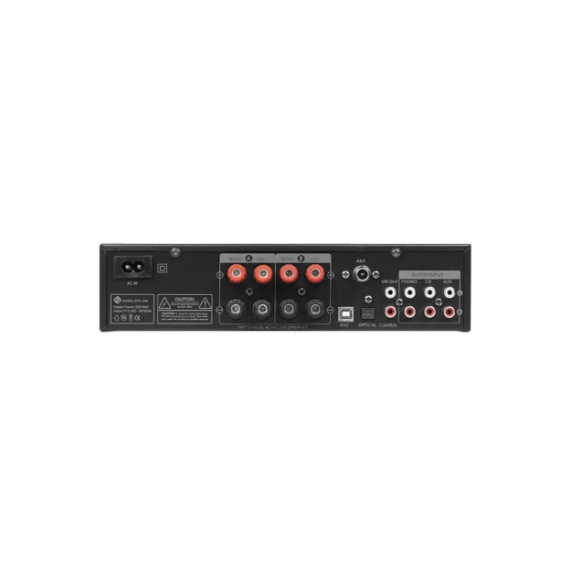 Стерео підсилювач DV audio KTV-200 Bluetooth USB FM