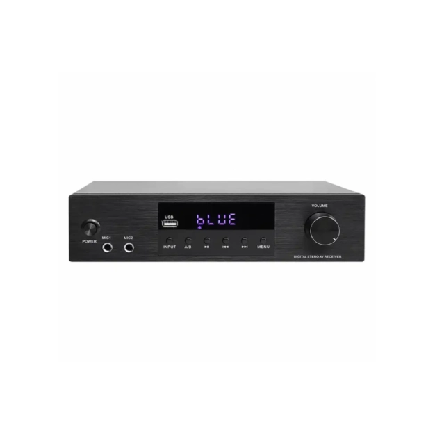 Стерео підсилювач DV audio KTV-200 Bluetooth USB FM