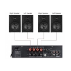 Стерео підсилювач DV audio KTV-200 Bluetooth USB FM