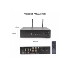 Підсилювач мережі DV audio WMP-260 PRO Wi-Fi Bluetooth