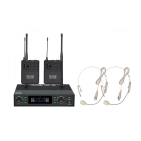 Радіосистема DV audio MGX-224B H з гарнітурами UHF