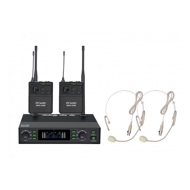 Радіосистема DV audio MGX-224B H з гарнітурами UHF