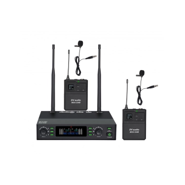 Радіосистема DV audio MGX-224B L з петличками UHF
