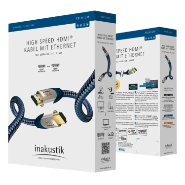 Кабель Inakustik Premium High Speed HDMI Cable with Ethernet 5 м