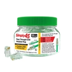 RJ45 конектори SCP Simply45 S45-1600 Cat6 UTP (100 шт)