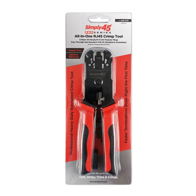 Кримпер Simply45 S45-C101 RJ45 Pass Through та Standard