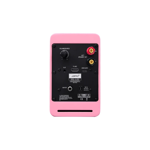 Jamo mini MKII High Gloss Pink активна акустика