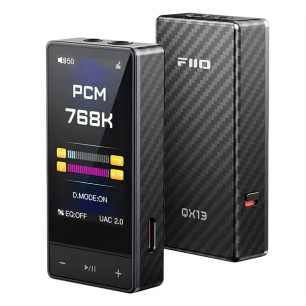 ЦАП із підсилювачем для навушників FiiO QX13 Black