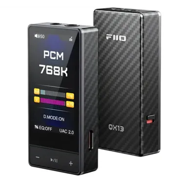 ЦАП із підсилювачем для навушників FiiO QX13 Black