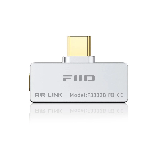 FiiO AIR LINK Silver — Bluetooth адаптер з LDAC та aptX Lossless