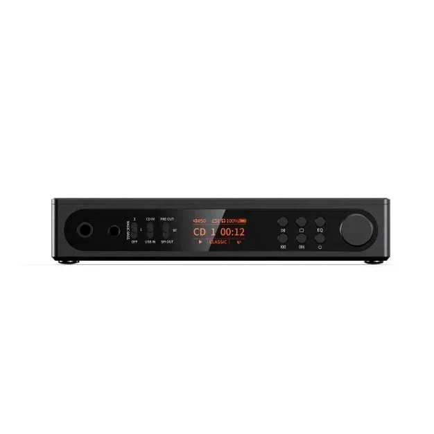 CD-плеєр FiiO DM15 R2R Black з балансним виходом 4.4 мм