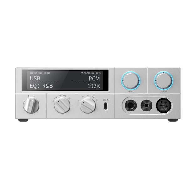 FiiO K15 Silver - настільний ЦАП та підсилювач AK4497S