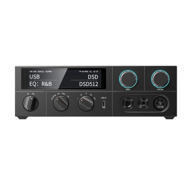 FiiO K15 Black - стаціонарний ЦАП та підсилювач AK4497S