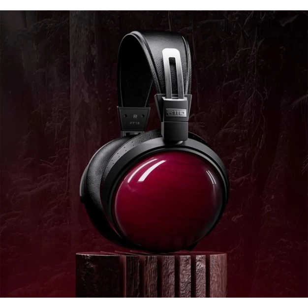 Навушники FiiO FT13 Purpleheart Natural з дерев'яними чашками