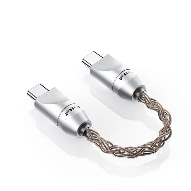 Кабель USB Type-C FiiO LINK Silver для ЦАП та смартфонів
