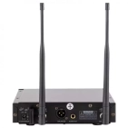 Радіосистема DV audio WMS-12T H Black з наголовним мікрофоном