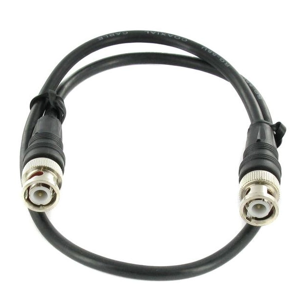 Коаксіальний кабель RG58 BNC-BNC 0.5 м для антен та RF-систем