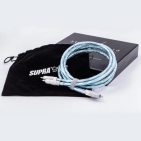 RCA кабель Supra Sword Excalibur ISL Rhodium 1 м Ice Blue