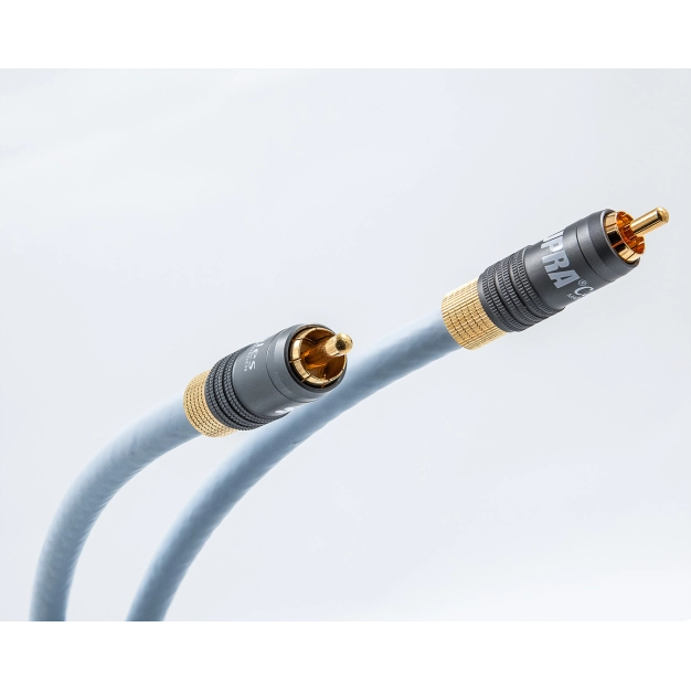 Цифровий кабель Supra Trico 1RCA-1RCA Digital 2 м Ice Blue