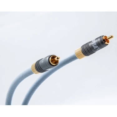 Цифровий кабель Supra Trico 1RCA-1RCA Digital 2 м Ice Blue