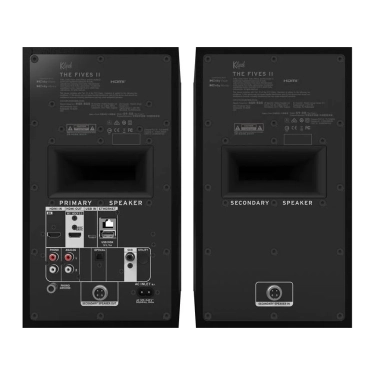 Полочна акустика Klipsch The Fives II Ebony з HDMI eARC